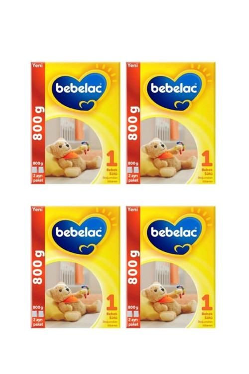 1 Bebek Sütü 0-6 Ay 800 gr X 4 Adet