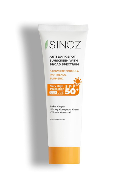 Spf 50 Leke Karşıtı Yüksek Koruyucu Yüz Kremi 50 ml Normal Kuru Ciltler Için