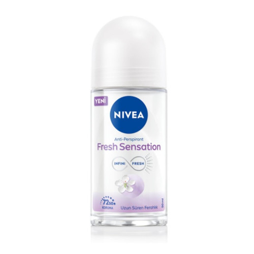 Sensation Kadın Roll Deodorant 50 ml,72 Saat Anti-Perspirant Koruma