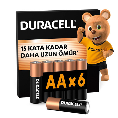 Alkalin Kalem Pil (6'Lı ) 1,5 V Lr6/Mn1500