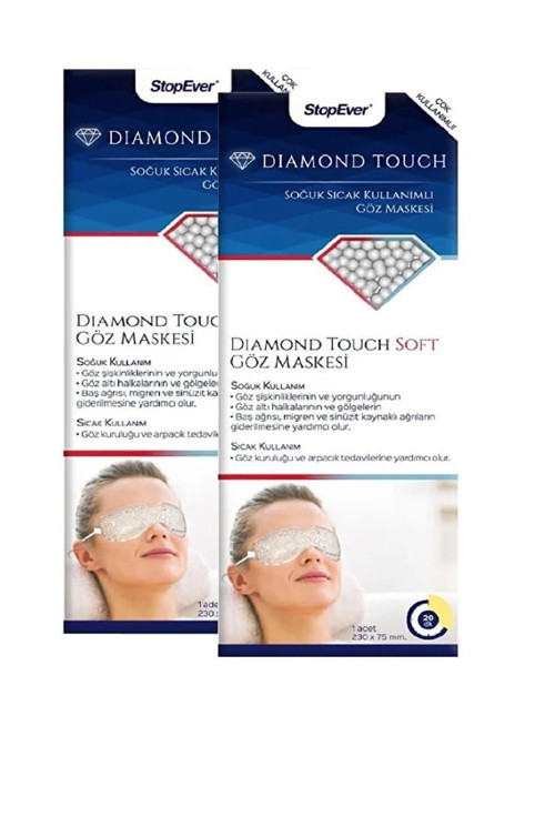 Diamond Touch Göz Maskesi - 2' | Soğuk & Sıcak Kullanıma Uygun