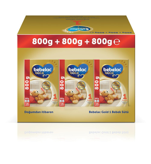 1 Devam Sütü 0-6 Ay 800 Gr x 3 Adet 2400 Gr
