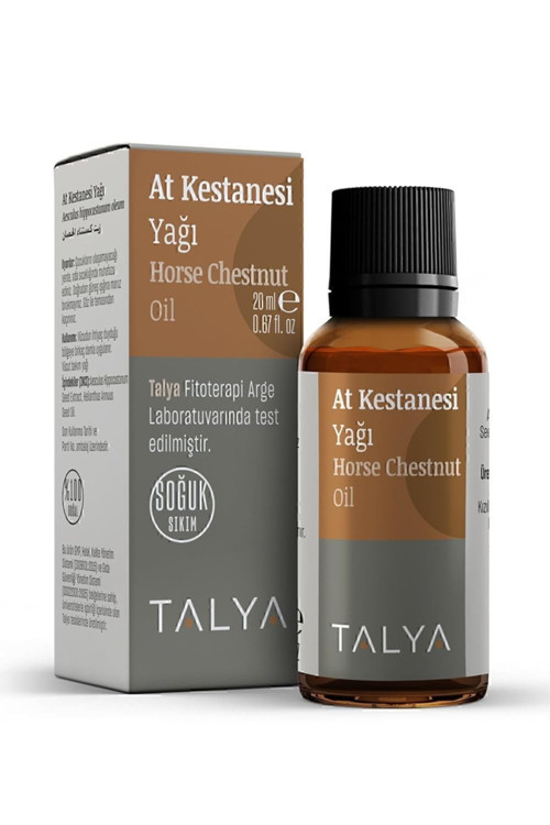 Kestanesi Yağı, Soğuk Sıkım,%100 Saf Doğal, 20 ml