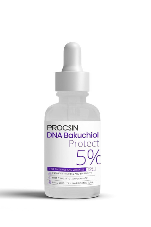 PROCSIN DNA-Bakuchiol Kırışıklık İnce Karşıtı Sıkılaştırıcı Serum 30 ML