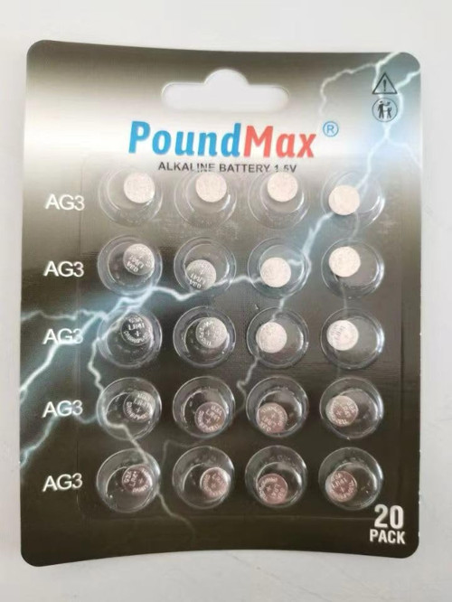 20 X AG3 LR41 LR736 / L736 / G3 / G3A / 3GA / 192 / GP192 / V3GA / RW87 1.5V Alkal