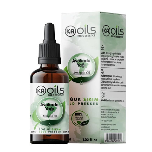 Avokado Yağı 30 ml | Soğuk Sıkım - 100% & Avocado Oil | Cilt & Saç İçin Yoğun Ne