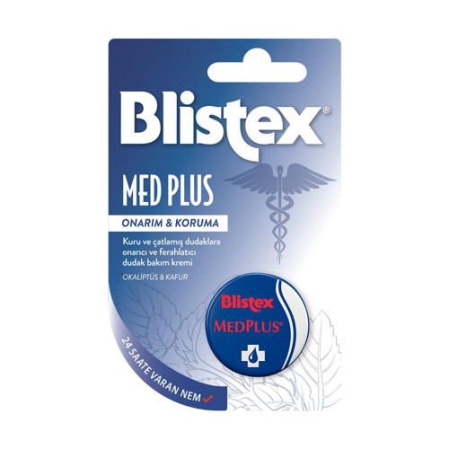 Medplus Kavanoz Kuru Çatlamış Dudaklara Onarıcı Ferahlatıcı Dudak Bakım Kremi x2
