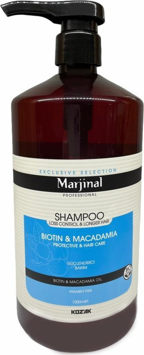Biotin Macademia Şampuan 1000 ML x 4 Adet