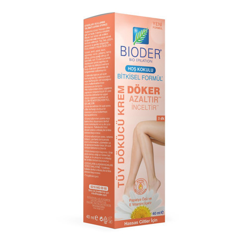 Kadınlara Özel Hassas Ciltler için Tüy Dökücü 40 ml