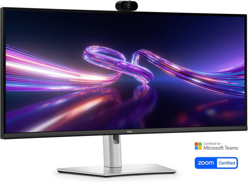 Pro P 34 USB-C Hub Webcam Monitor - P3426WEV 3440x1440 WQHD 100Hz 5ms Curved 3800R HDMI DP Type-C RJ-45 4MP WebCam 90W PD VESA 3 Yıl Değişim Garantisi Siyah