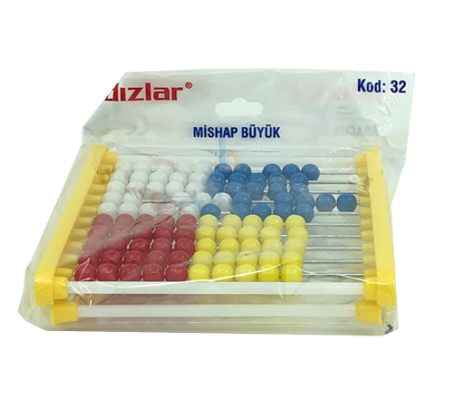 Mishap (Abaküs) Büyük 032 (Karışık Renk 1 Adet)