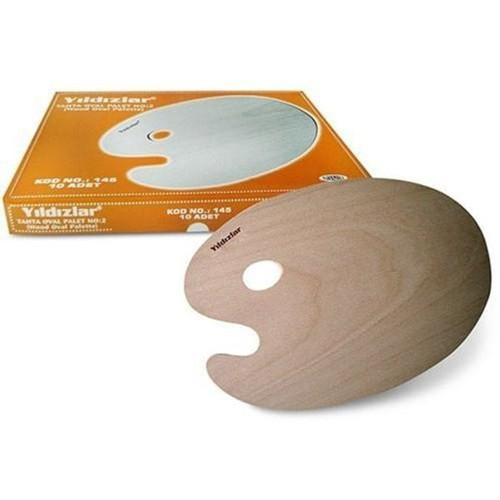 Ahşap Oval Palet No:2 145