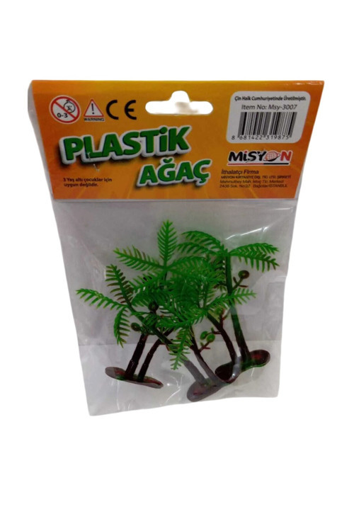 Plastik Ağaç 3 Lü Msy-3007