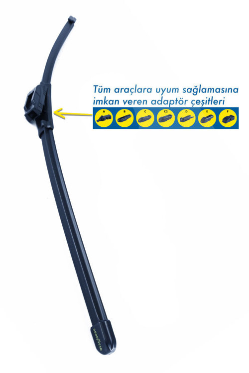 Fiat Egea HB 2016-2026 Uyumlu Ön Arka 3'lü Muz Silecek Seti (600 Mm 450 Mm 350 Mm)