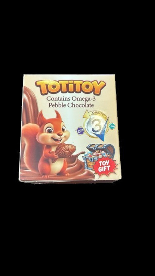 TOTİTOY ÇAKILTAŞLI OMEGA-3 KATKILI OYUNCAKLI ÇİKOLATA 24'LÜ