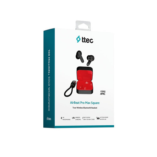 AirBeat Pro Max Square ANC Gerçek Kablosuz TWS Bluetooth Kulaklık-2KM181