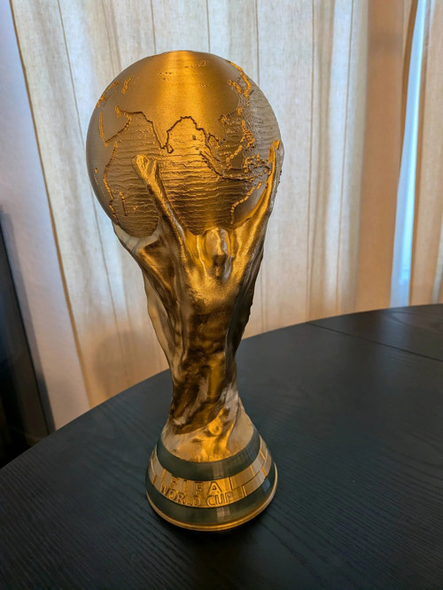 FIFA Dünya Kupası Altın Figür Ödülü 25 cm Futbol Severlere Hediyelik Kupa