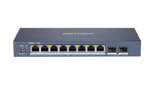 Ds-3E1510P-Sı 8 Port 10-100-1000 Mbps Gigabit Akıllı Yönetilebilir Poe Switch