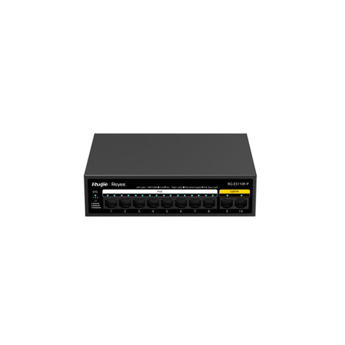 Rg-Es110F-P 10 Port 10-100 Mbps 8 Port 10-100 Pe 110W Switch