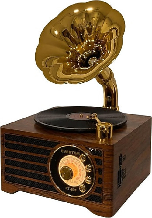 Rt-603 Bluetooth-Usb-Sd-Aux-Tf Nostaljik Radyo