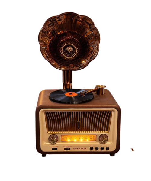 Rt-608 Bluetooth Fm-Usb-Tf-Aux Şarjlı Nostaljik Radyo