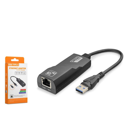 Hdx7867 Usb 3.0 Ethernet Adaptör Gigabit Siyah