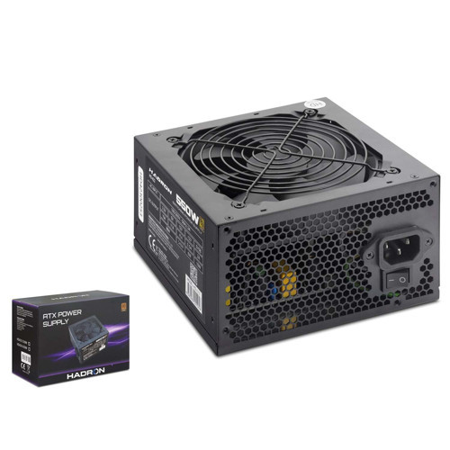 Hd423 Pc Power Supply Kasa Güç Kaynağı 550W 12 Cm Fan Atx 80 Plus Siyah