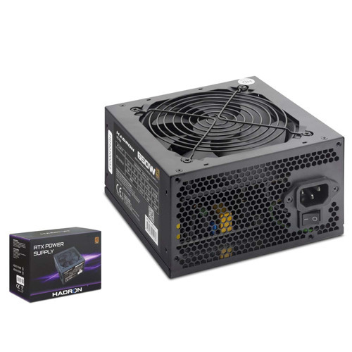 Hd424 Pc Power Supply Kasa Güç Kaynağı 650W 12 Cm Fan Atx 80 Plus Siyah