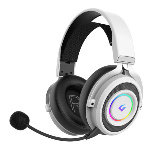 Ge2010 Step Hunter S1 Rgb Kablosuz Mikrofonlu Oyuncu Kulaklığı Beyaz