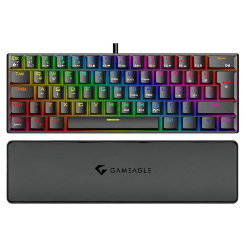 Ge2020 Helıos Rgb Kablolu Tr Layout Mekanik Siyah Oyuncu Klavyesi