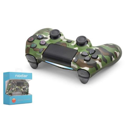 Nd400L Ps4 Uyumlu Kablosuz Gamepad Oyun Kolu - Yeşil Kamuflaj