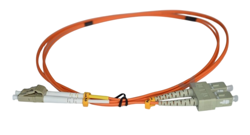 Tld-Sclcom23 Sc-Upc-Lc-Upc Mm Dx Om2 3 Metre Fiber Optik Patchcord