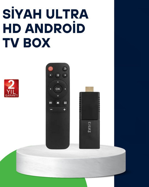 4K Ultra HD Android TV Stick - Tak Çalıştır Akıllı TV Çözümü