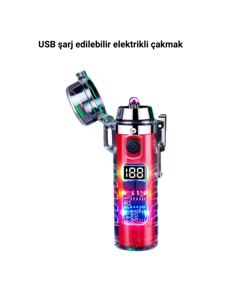 zentya4516 Mey İthalat® MX8811 USB Çakmak zd4526