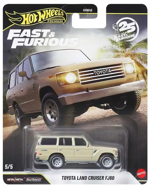 Hot Wheels Premium Fast and Furious Toyota Land Cruiser FJ60 JHW76