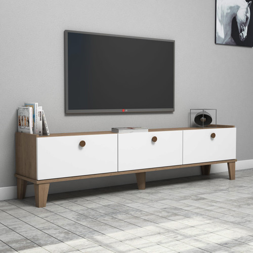 E3620 Sümer Tv Ünitesi Ceviz - Beyaz