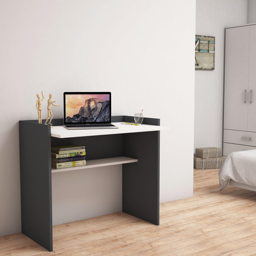 S1030 Mehpare Çalışma Masası Antrasit/Beyaz