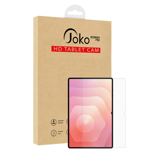 Samsung Galaxy Tab S10 Fe Plus 13.1 2İn1 Hd Tablet Cam Ekran Koruyucu - Şeffaf