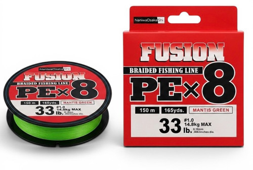 NANIWAOSAKASHI FUSION 8X 150MT İPEK İP (yeşil)
