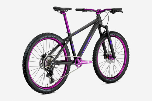 REBEL - 26" MTB - 15' - 8 Vites - H.Disc - Mat Siyah/Mor