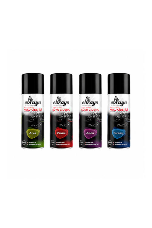 4'lü Araç İçi ve Klima Koku Giderici Bombası Seti (150 ml x 4)