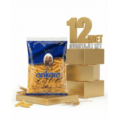 Ankara Kalem Makarna 12x500 Gr