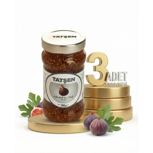 Cam Reçel İncir 3x380 Gr