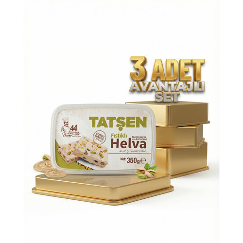 Helva Fıstıklı 3x350 Gr