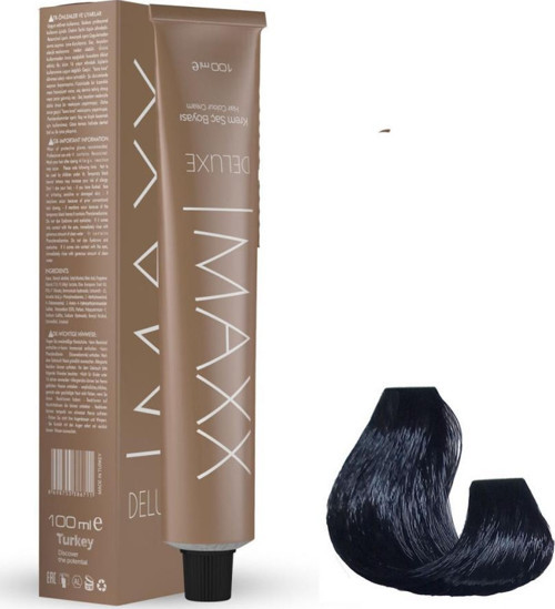 Deluxe Tüp Boya 3.0 Koyu Kahve 60 ml + Sıvı oksidan