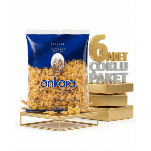 Ankara Fiyonk Makarna 6x500 Gr