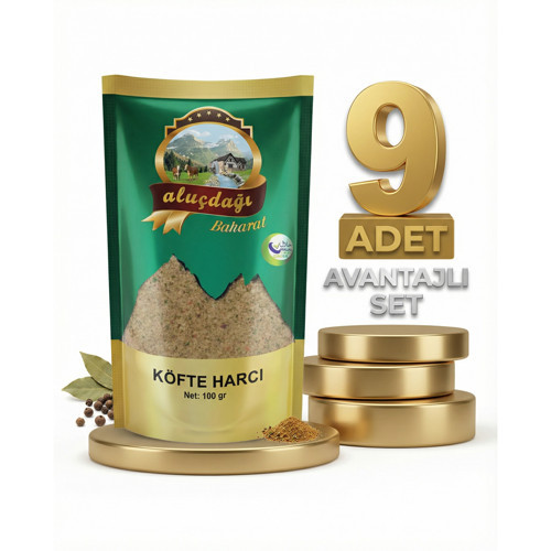 Izgara Köfte Harcı 9x100 Gr