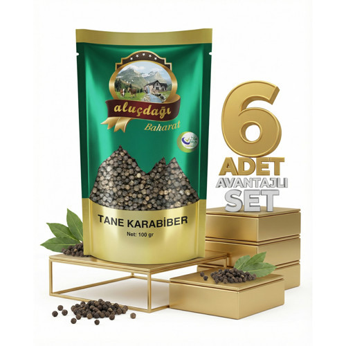 Tane Karabiber 6x100 Gr
