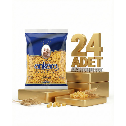 Ankara Yüksük Makarna 24x500 Gr