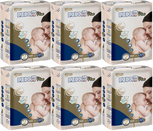 Plus Bebek Bezi 2 Beden 3-6 KG Mini 240 Adet Jumbo Avantaj Pk